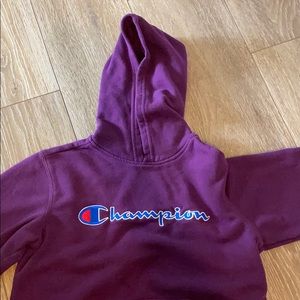Champion hooded sweatshirt